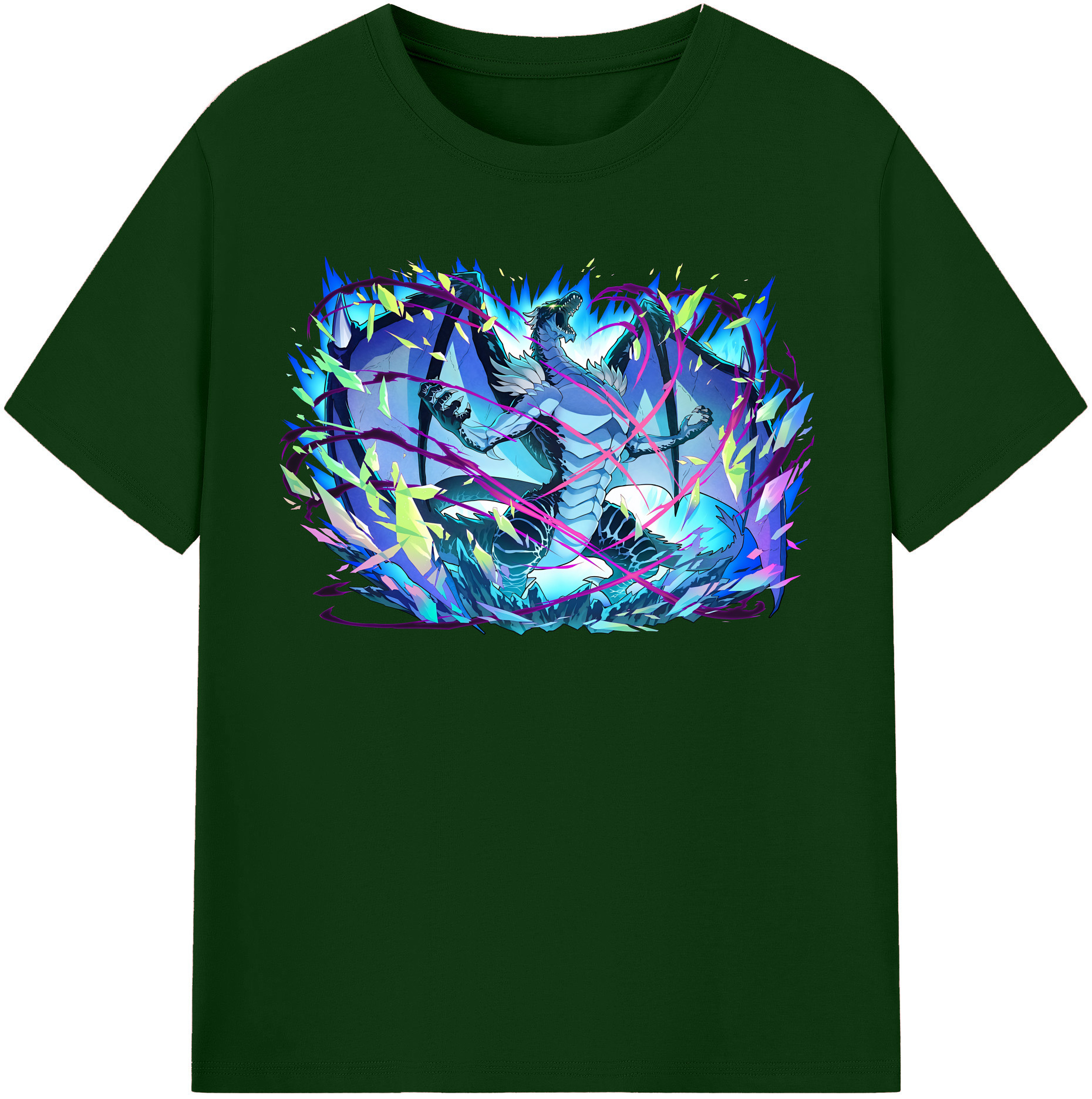（画像用） 転スラ Regarding Reincarnated to Slime 綿100％半袖Tシャツ（フロントプリント）